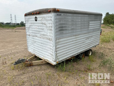 1975 Wells Cargo (Unknown) 12 ft T/A Contents in trailer not included مقطورة ذو كبينة مغلقة