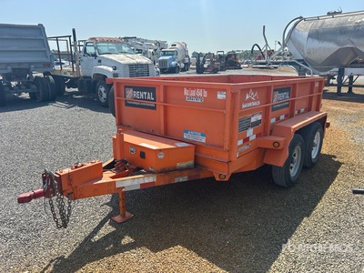 2020 Snake DMP610 10 ft T/A Lichte Kiepaanhanger