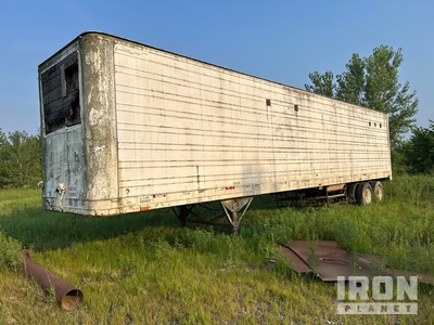 1986 Great Dane Dry Van 45 ft x 96 in Sliding T/A Remorque fourgon