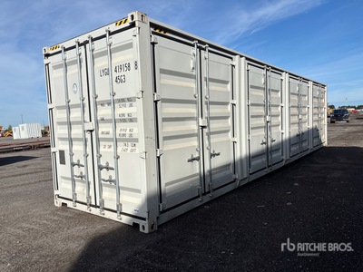 2026 40 ft High Cube Multi-Door Storage Container