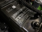 Motor with Emission Label