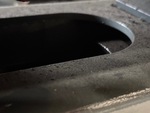 Undercarriage with Left Track Tensioner