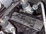 Engine with Emission Label