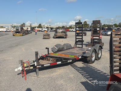 2018 Pratt CP0510 10 ft T/A Remorque pour équipement