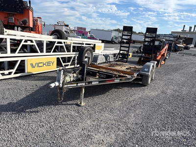 2018 Pratt CP0510 10 ft T/A Remorque pour équipement