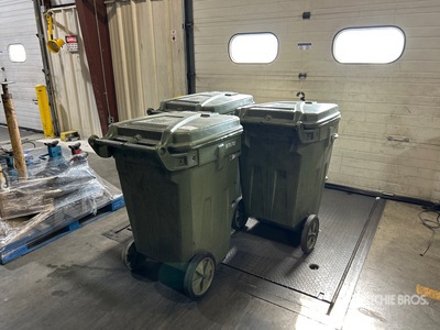 Quantity of (3) Trash Cans