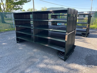 Quantity of (24) 2026 BYT MDRP96 9 ft 6 in Ranch Panneau pour bétail (Unused)