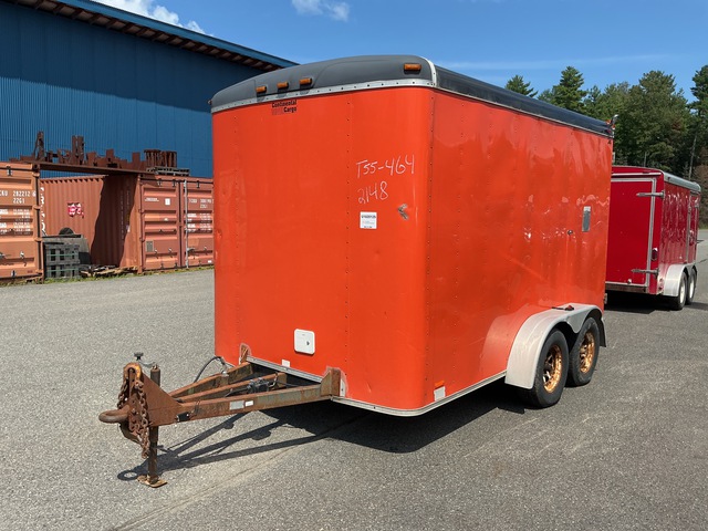 2000 Continental Cargo CC712TA2 Enclosed Trailer