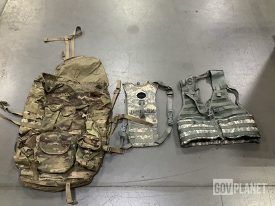 (16) Hydration Carriers, (32) Fighting Load Carriers & Assorted Items