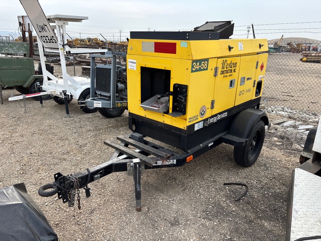 2013 Wacker Neuson G-25 Generator Set (Inoperable)