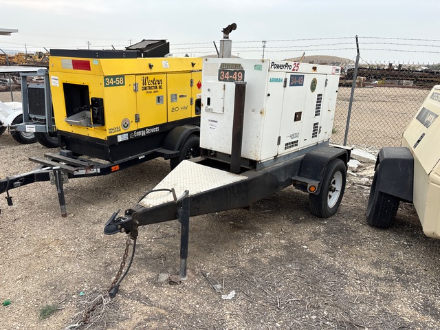 Airman SDG25S 14.4 kW Mobile Generator Set
