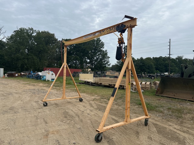 Handling Systems International Portable Gantry Crane w/Harrington Hoist Handling Systems International Portable Gantry Crane w/Harrington Hoist