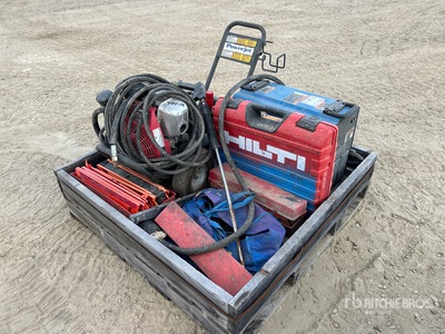 Miller XMT 304 Welder, Powerjet Washer, Hilti Rotary Hammer