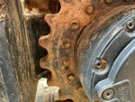 Undercarriage with Left Sprocket