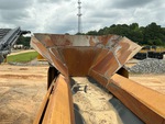 Conveyor/Rollers with Feed Hopper