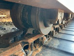 Undercarriage with Left Track Rollers