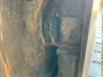 Undercarriage with Left Track Tensioner
