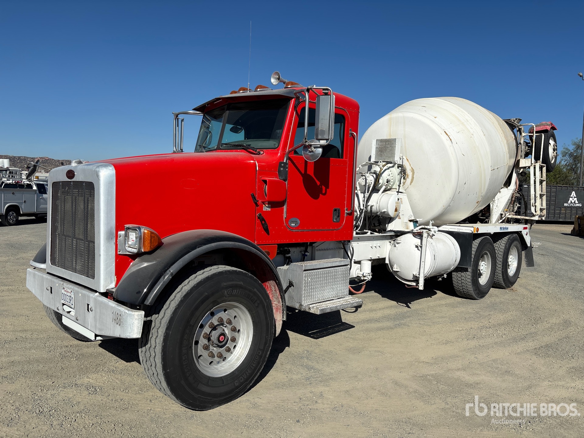 2015 Peterbilt 365 8x4 Mixer Truck