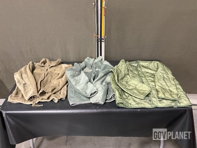 (43) Cold Weather Jackets, (1) Wet Weather Jacket & (1) Coat Liner