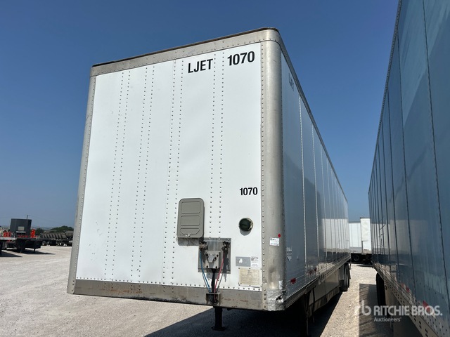 2014 Wabash DVCVHPC 53 ft x 102 in T/A Van Trailer