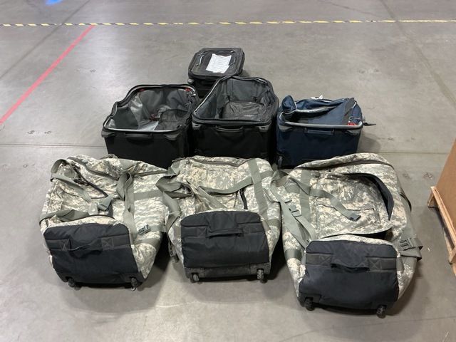 (6) Luggage Bags & (4) Deployment Bags
