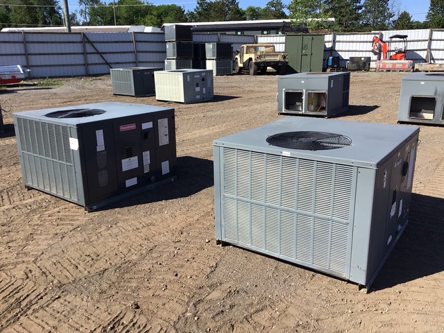 (2) Goodman Outdoor HVAC Units