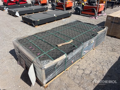 Quantity of (20) 2026 Machpro LA-PAVINGBOARD-BK 84 in x 42 in Ground Protection クレーンマット (Unused)