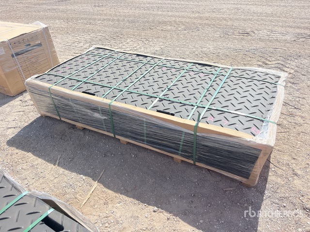 Quantity of (20) 2026 Machpro LA-PAVINGBOARD-BK 84 in x 42 Ground Protection Mats (Unused)
