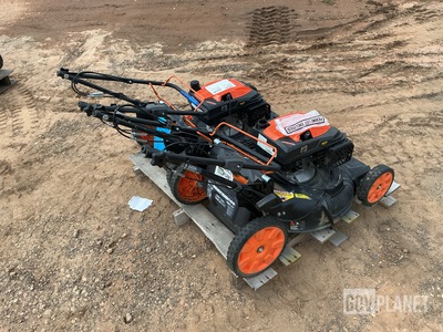 (2) Yardmax YG2860 Self-Propelled Lawn Mowers