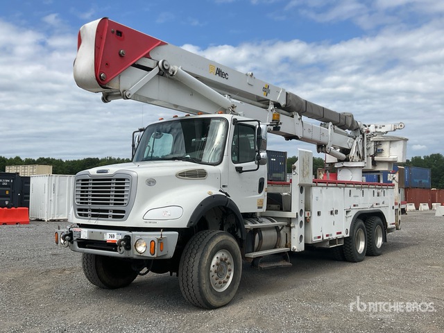 Altec AH100 95 ft on 2012 Freightliner M2 112 6x6 Bucket Truck