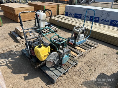 Quantity of (3) Vibratory Plate Compactor