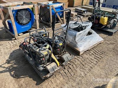 Quantity of (3) Atlas Copco Vibratory Plate Compactor (Inoperable)