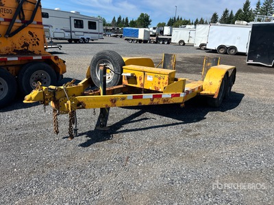 2005 LWL 10 ft T/A Remolque Portamaquinaria