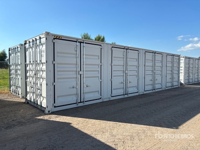 2026 40 ft High Cube Multi-Door Storage Container