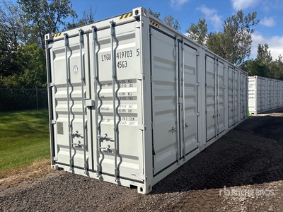 2026 40 ft High Cube Multi-Door Storage Container