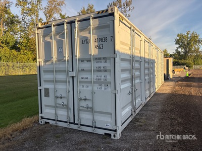 2026 40 ft High Cube Multi-Door Storage Container