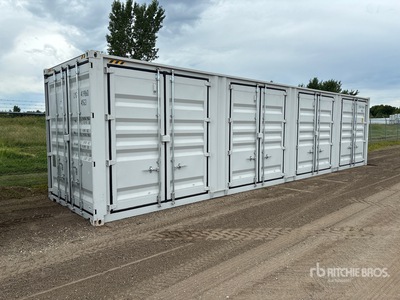2026 40 ft High Cube Multi-Door Storage Container