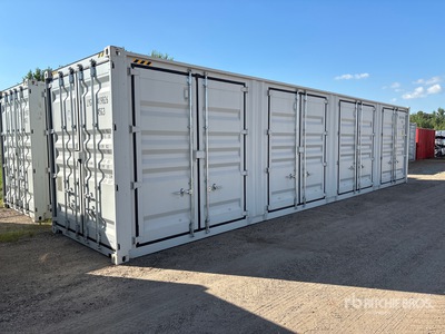 2026 40 ft High Cube Multi-Door Storage Container