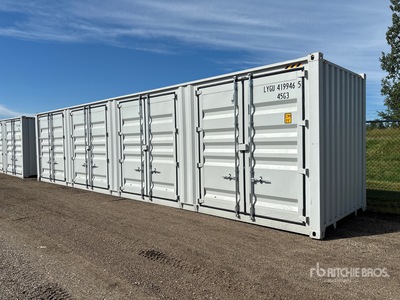 2026 40 ft High Cube Multi-Door Contenedor de almacenamiento