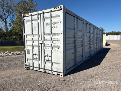 2026 40 ft High Cube Multi-Door Contenedor de almacenamiento