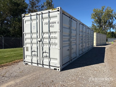 2026 40 ft High Cube Multi-Door Storage Container