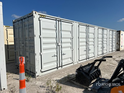 2026 40 ft High Cube Multi-Door Storage Container