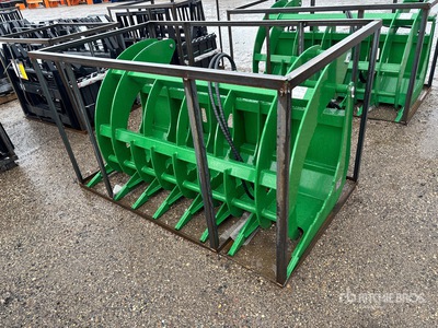 2026 AGT SRR72 72 in Skeleton Skid Steer Grapple Bucket (Unused)