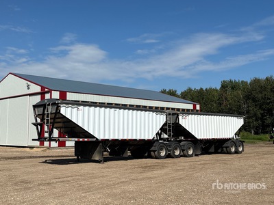 2012 Doepker Super B-Train Grain Trailer