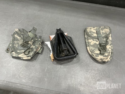 (60) Entrenching Tools, (112) General Purpose Canteen Pouches & Assorted Items