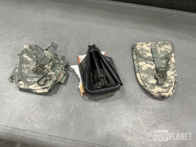 (60) Entrenching Tools, (112) General Purpose Canteen Pouches & Assorted Items