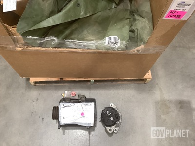 (3) Alternators, (1) Fitted Vehicular Cover & Assorted Items