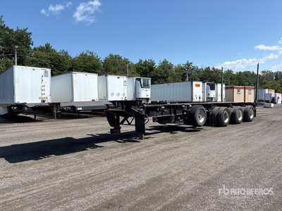 2006 Manac 21448206 48 ft Quad/A Pole ログトレーラー