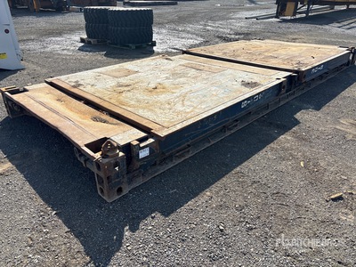 20 ft x 8 ft Flat Rack Container