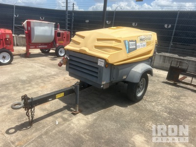2018 Atlas Copco XAS185KDT4FPE 185 cfm Mobile Air Compressor